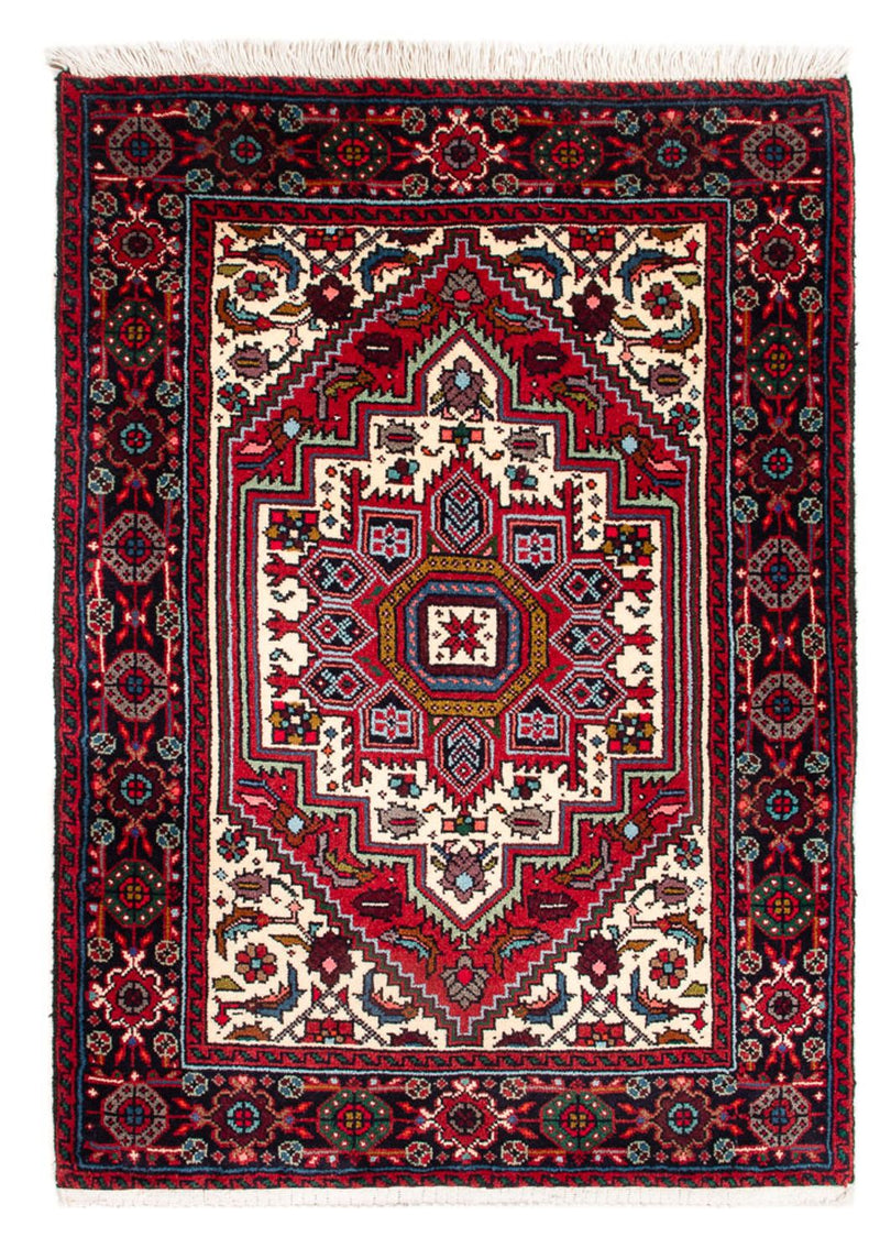 Persisk tæppe - Nomadisk - 88 x 63 cm - rød
