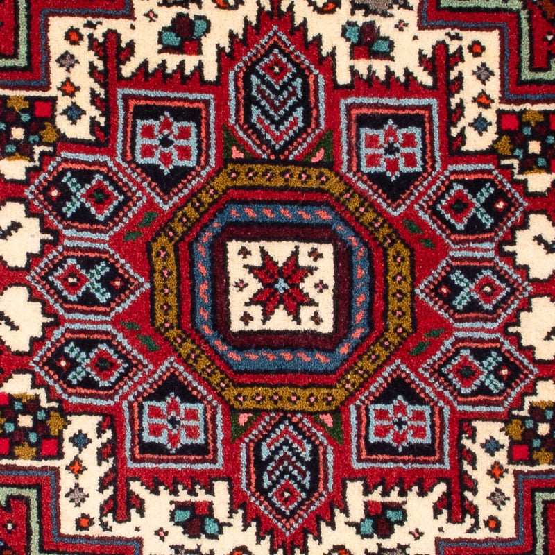Persisk tæppe - Nomadisk - 88 x 63 cm - rød