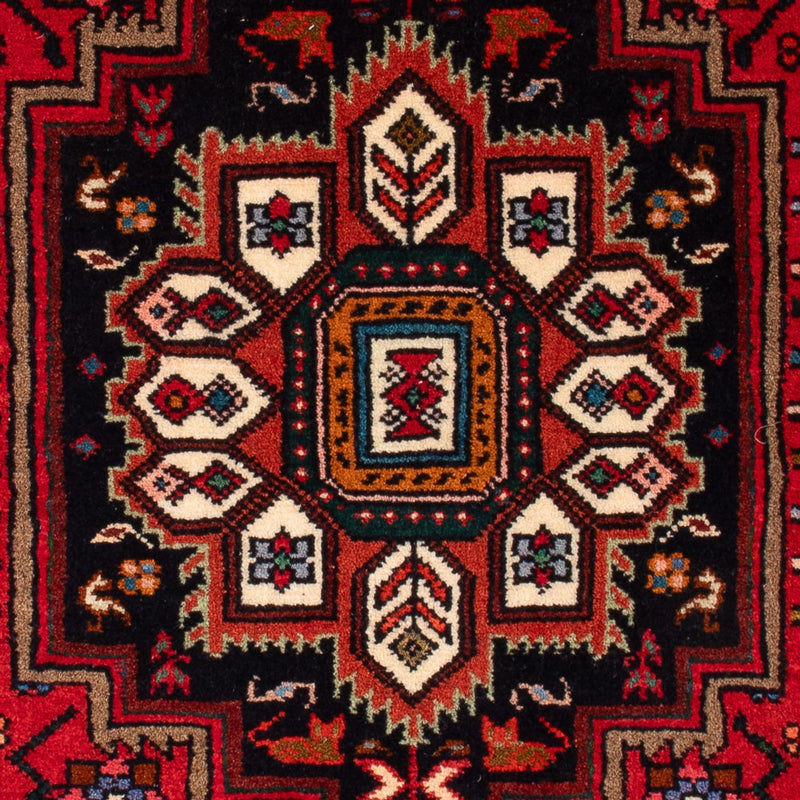 Persisk tæppe - Nomadisk - 87 x 60 cm - rød