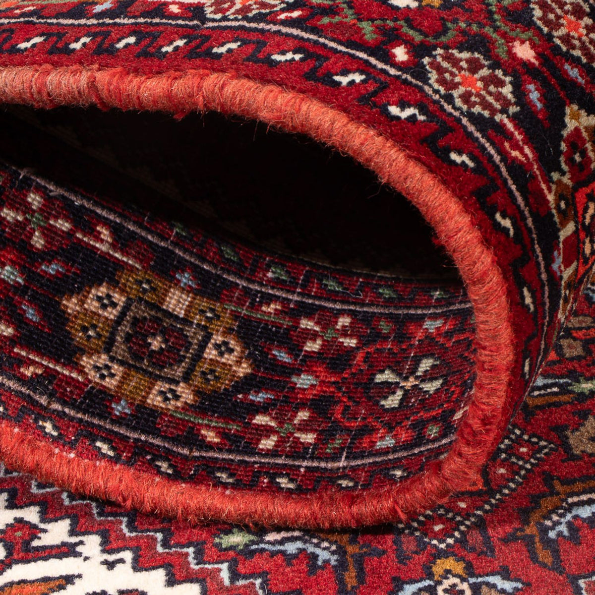 Persisk tæppe - Nomadisk - 130 x 75 cm - creme