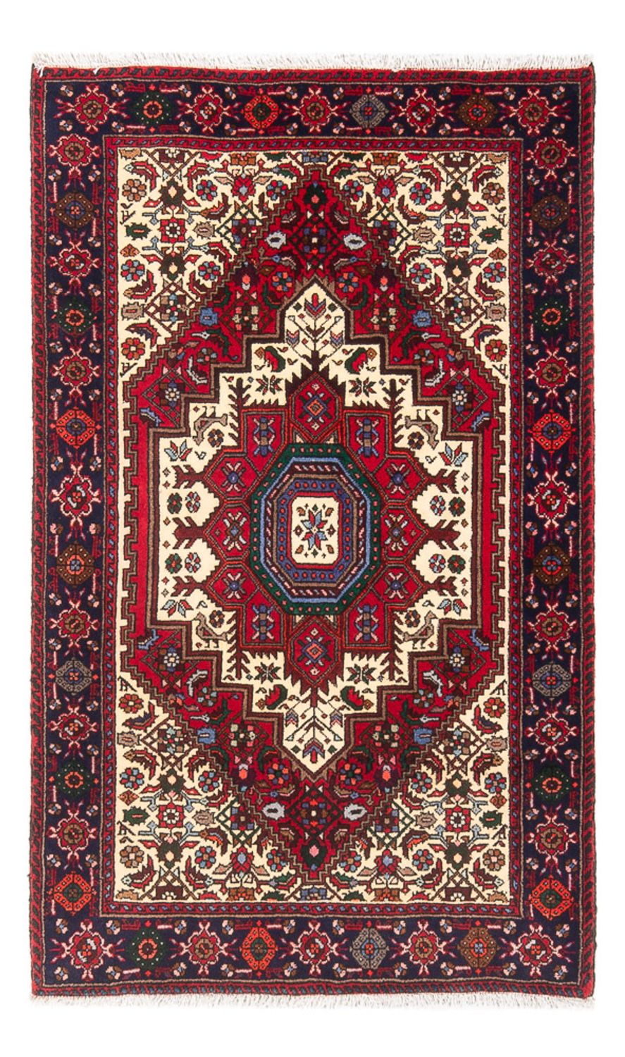Persisk tæppe - Nomadisk - 125 x 78 cm - creme