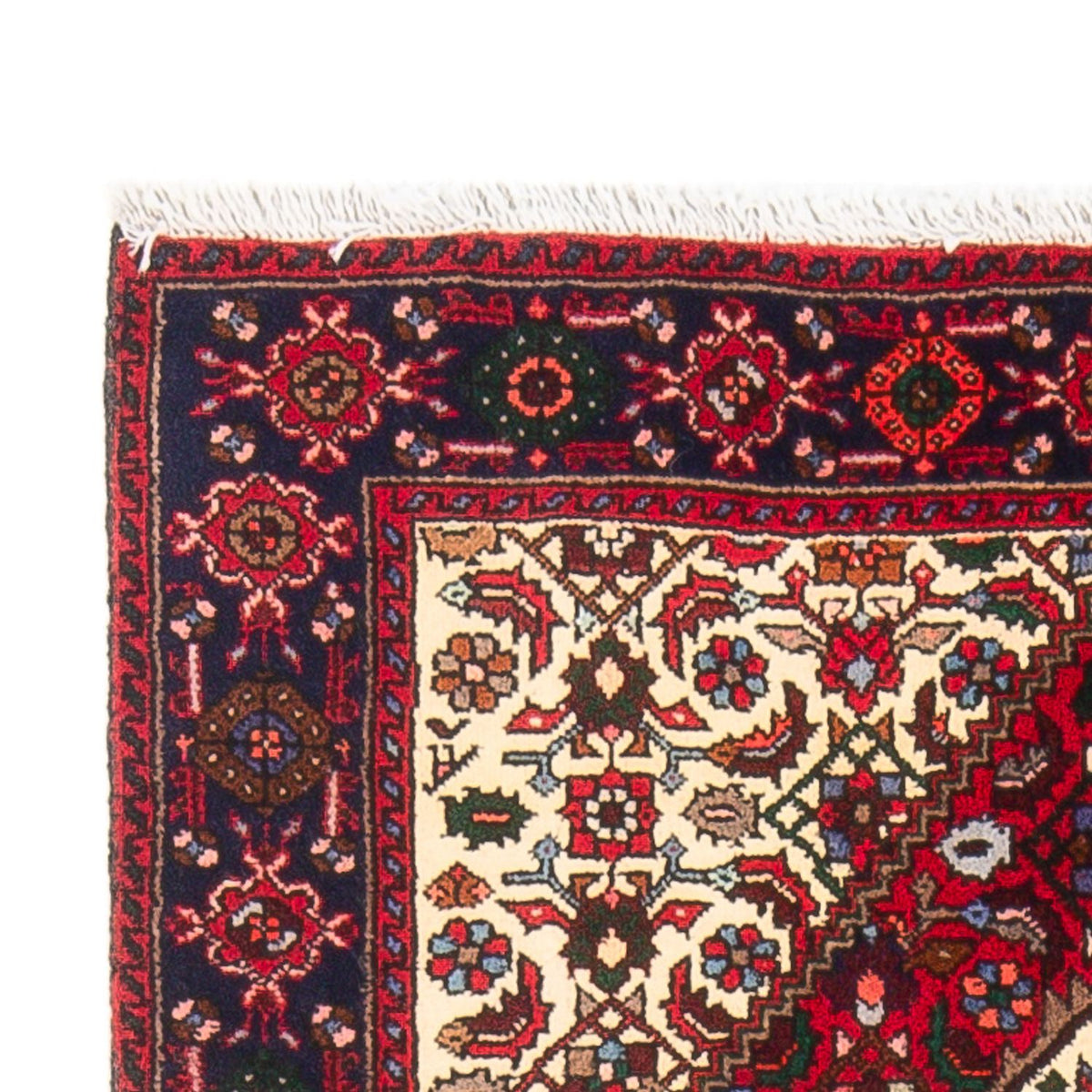 Persisk tæppe - Nomadisk - 125 x 78 cm - creme