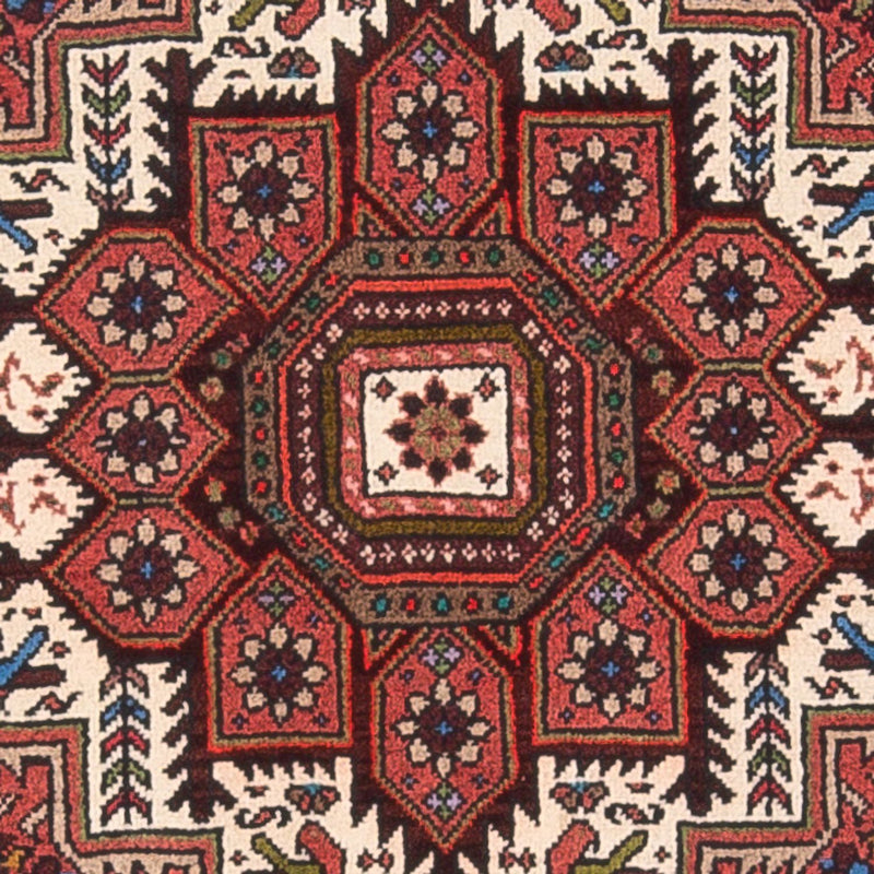 Persisk tæppe - Nomadisk - 121 x 74 cm - creme