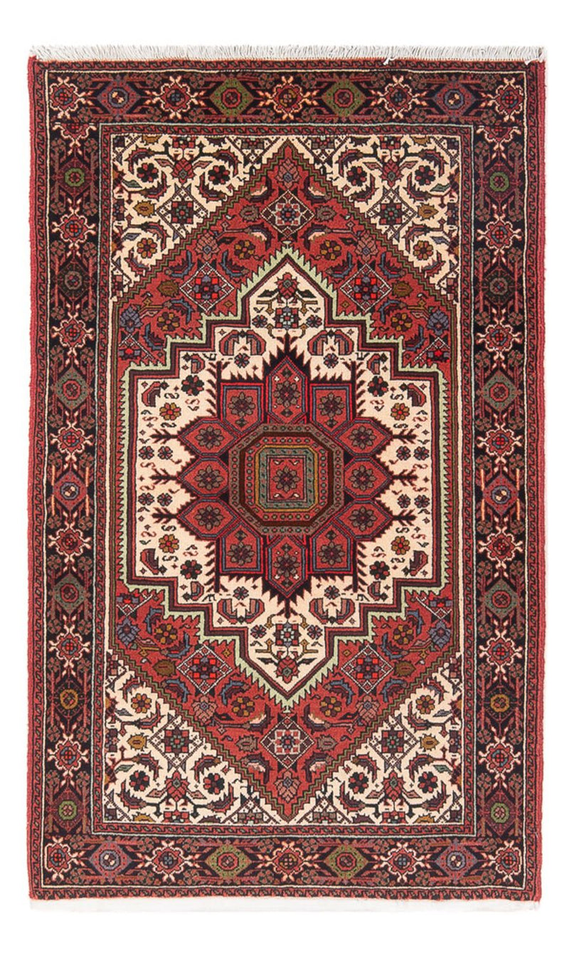 Persisk tæppe - Nomadisk - 126 x 75 cm - creme