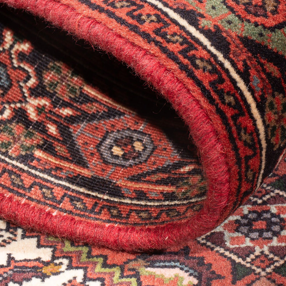 Persisk tæppe - Nomadisk - 126 x 75 cm - creme