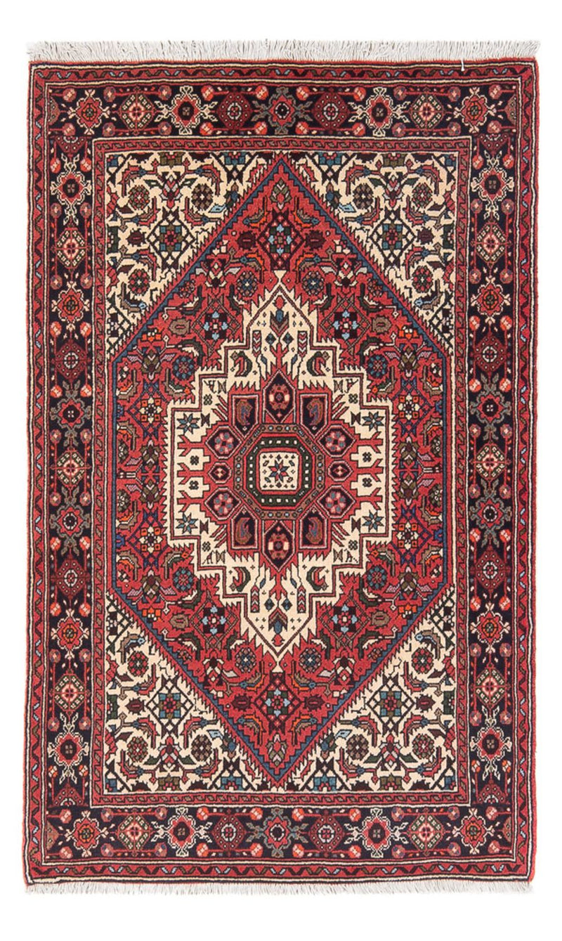 Persisk tæppe - Nomadisk - 125 x 75 cm - creme
