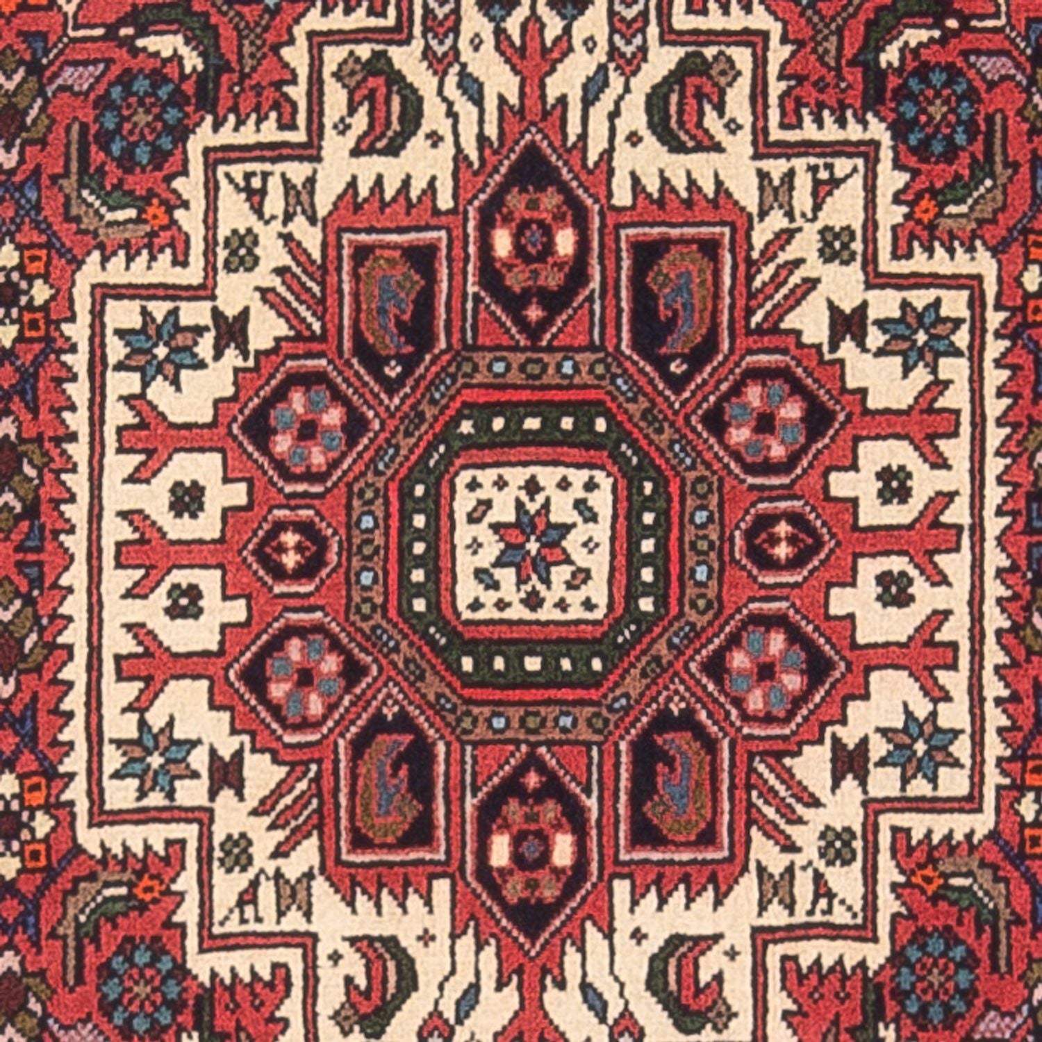 Persisk tæppe - Nomadisk - 125 x 75 cm - creme