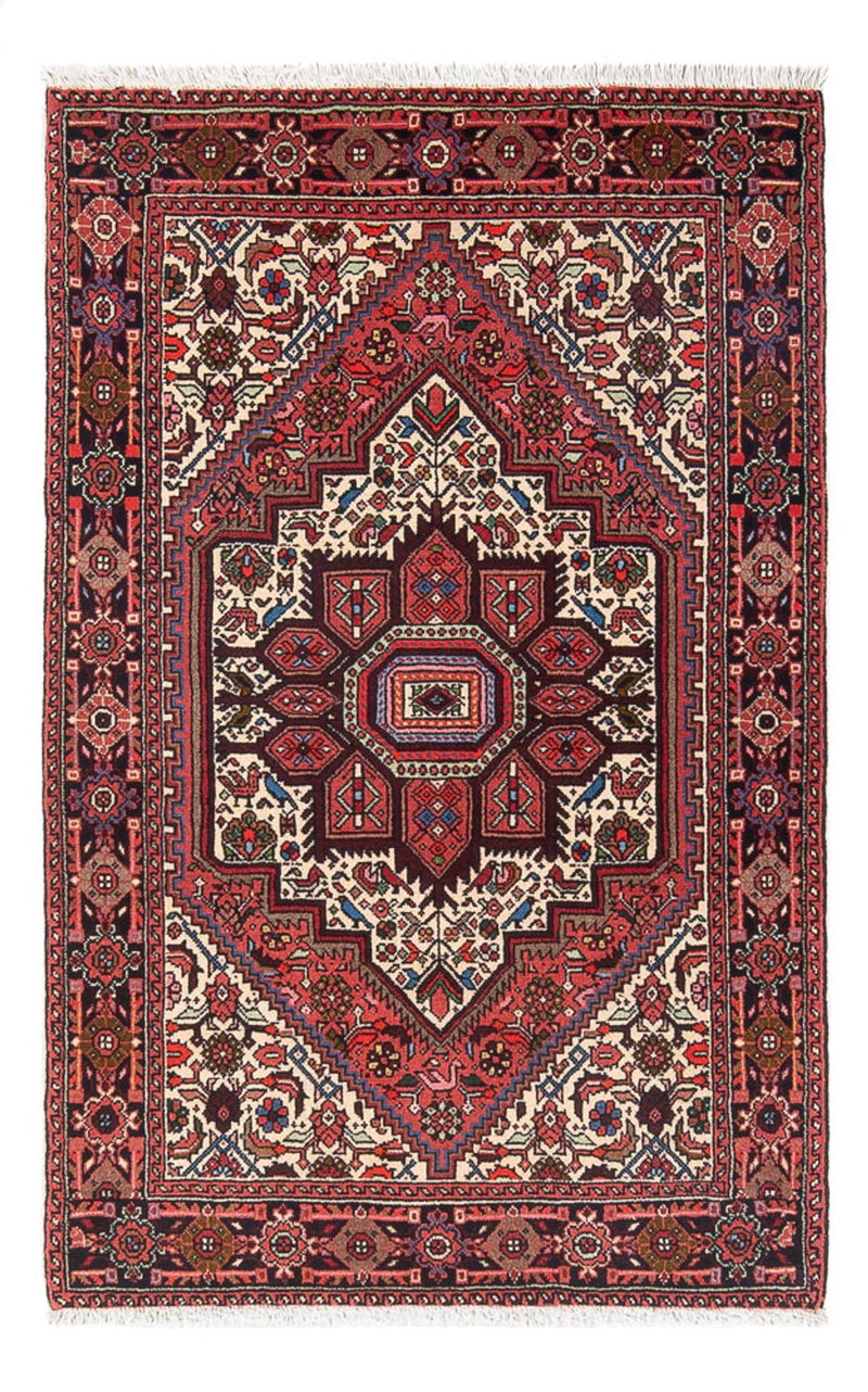Persisk tæppe - Nomadisk - 125 x 75 cm - creme