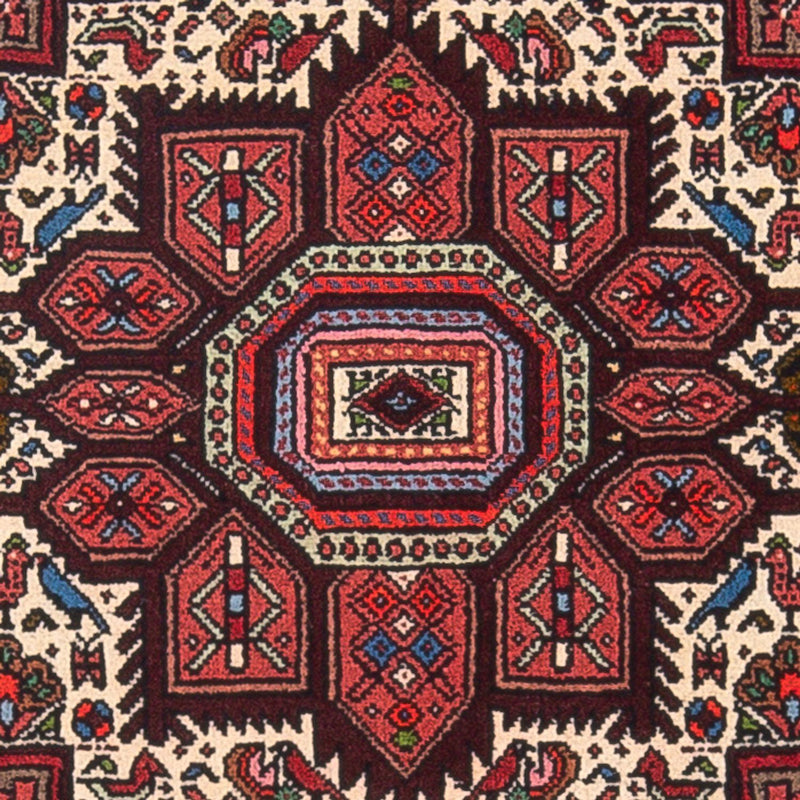 Persisk tæppe - Nomadisk - 125 x 75 cm - creme