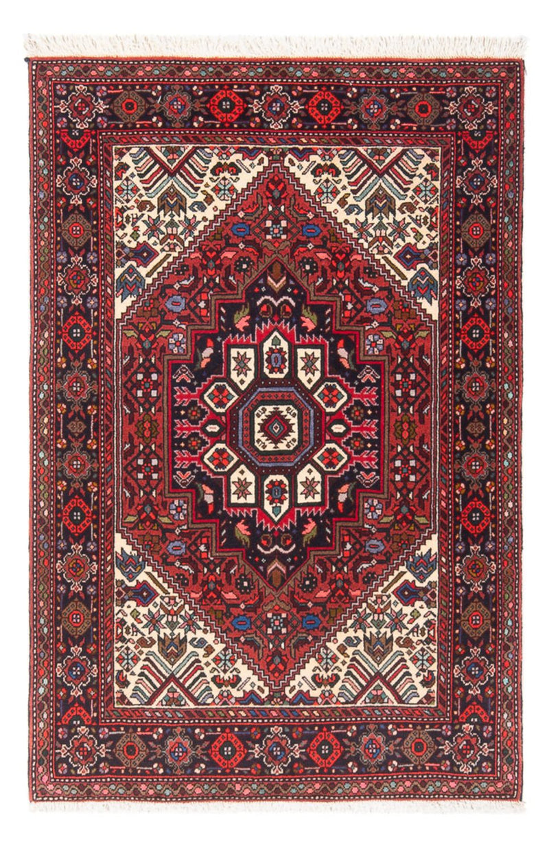 Persisk tæppe - Nomadisk - 119 x 73 cm - creme