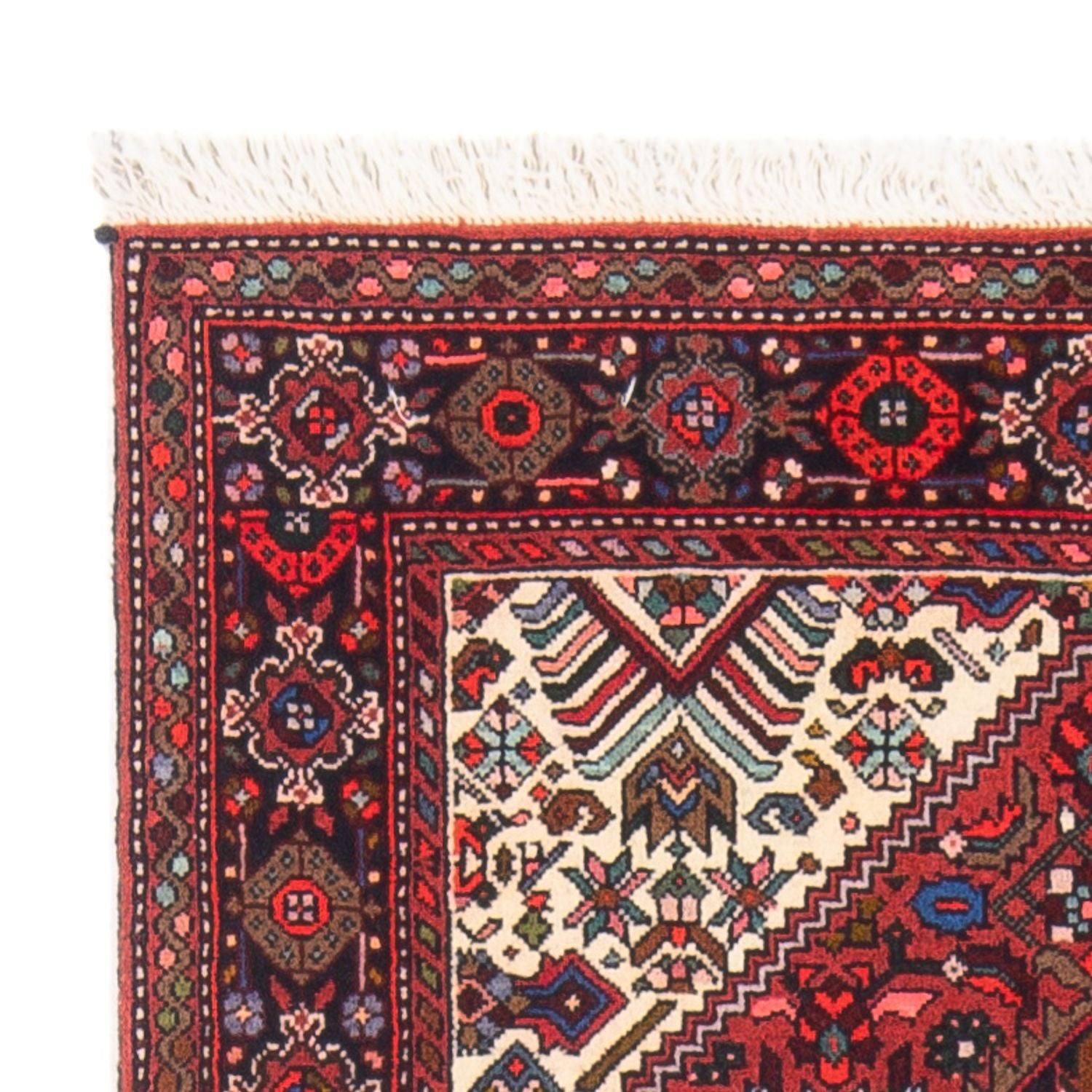 Persisk tæppe - Nomadisk - 119 x 73 cm - creme