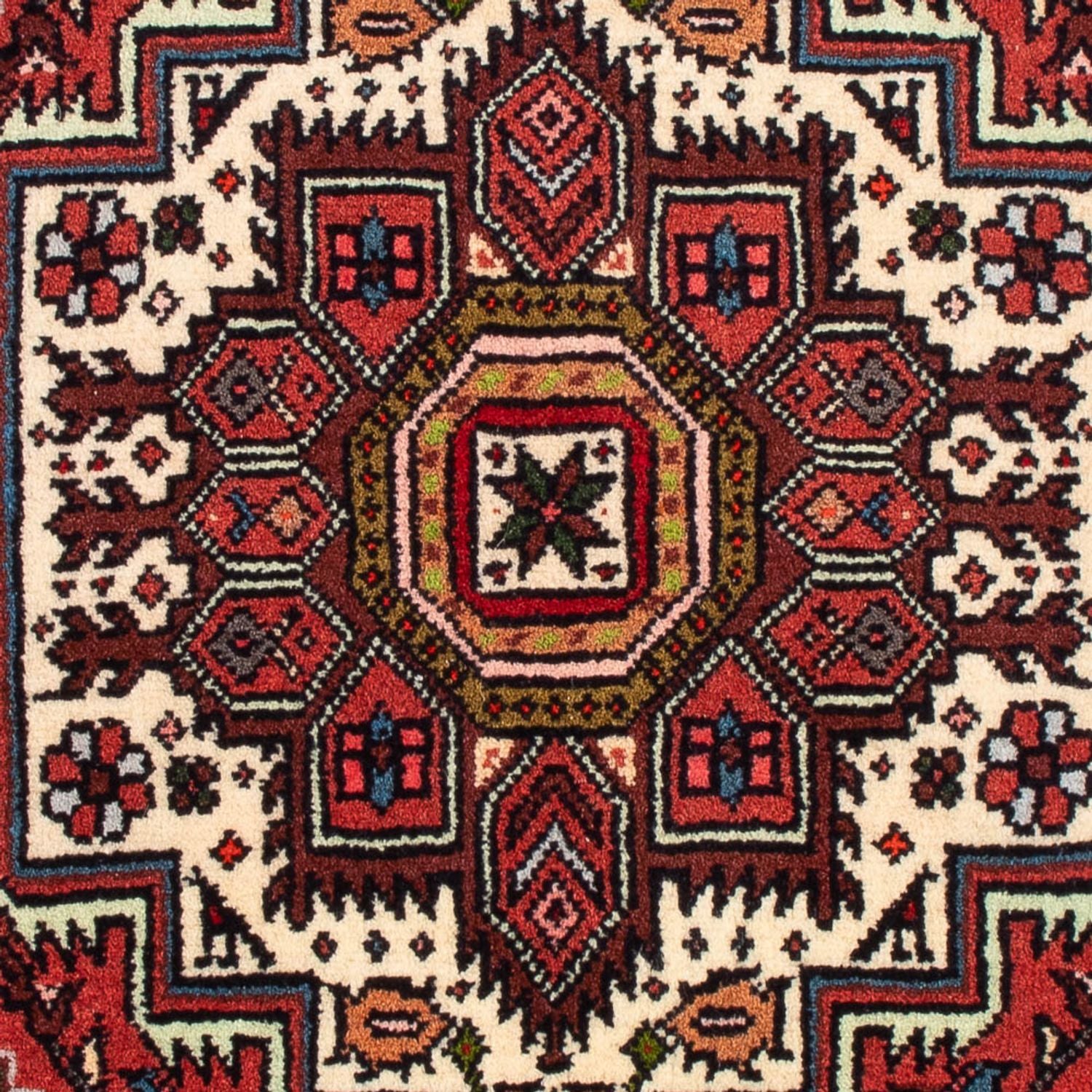 Persisk tæppe - Nomadisk - 92 x 60 cm - creme