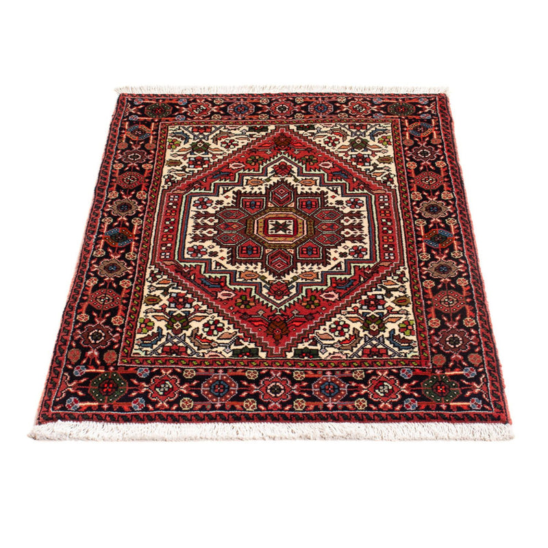 Persisk tæppe - Nomadisk - 92 x 60 cm - creme