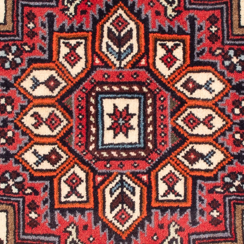 Persisk tæppe - Nomadisk - 68 x 50 cm - creme