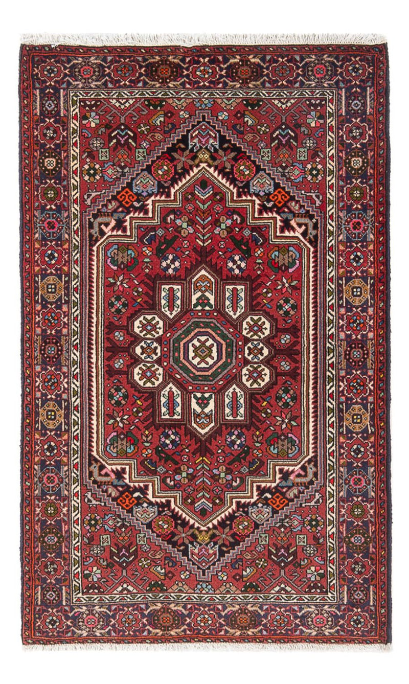 Persisk tæppe - Nomadisk - 130 x 76 cm - rød
