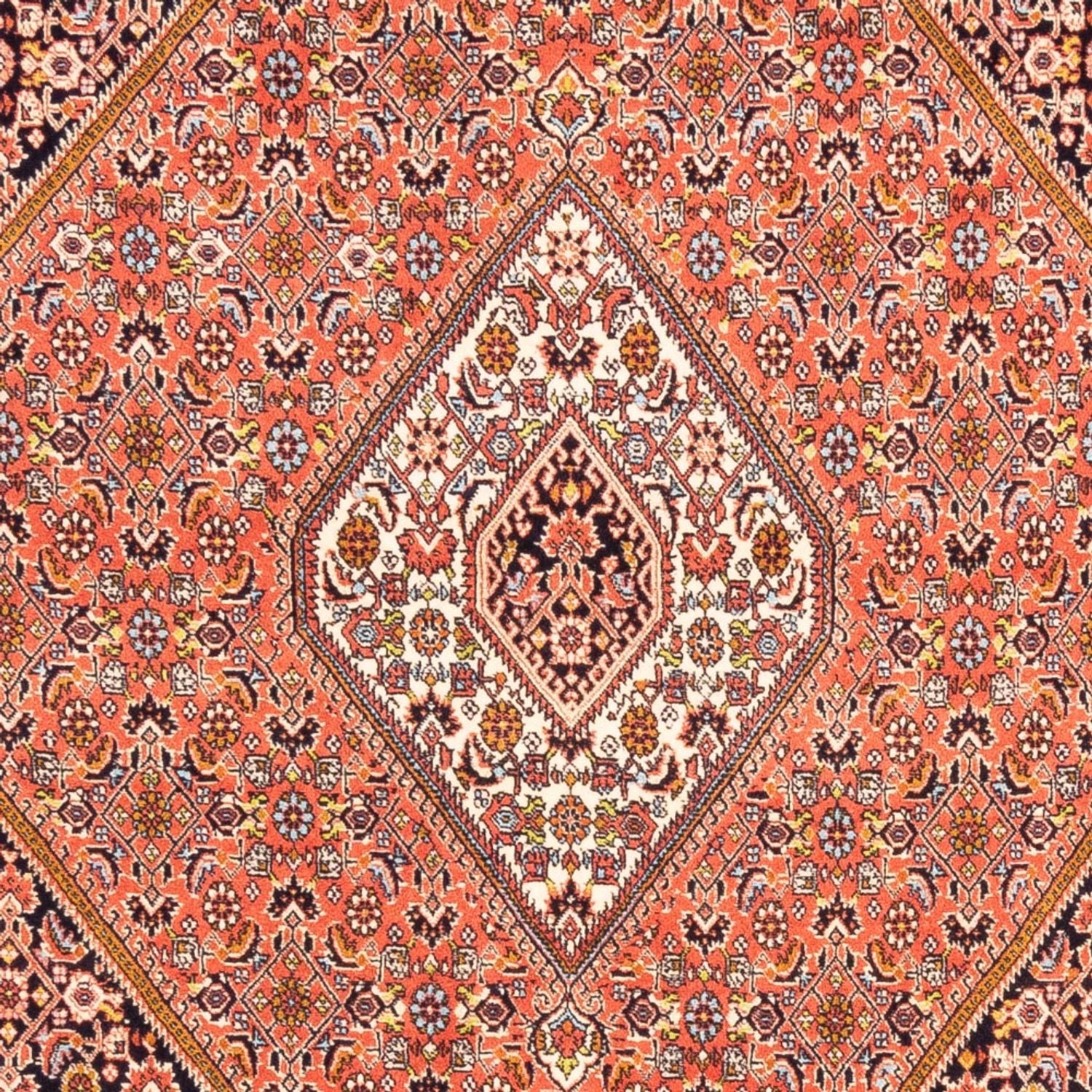 Persisk tæppe - Bijar - 241 x 170 cm - rød