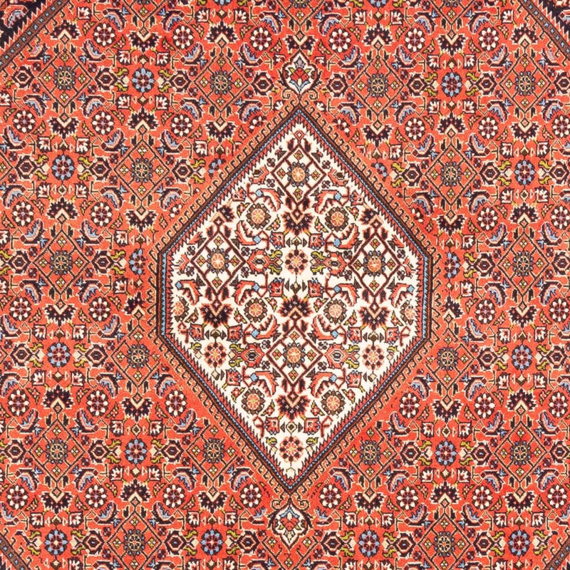 Persisk tæppe - Bijar - 240 x 173 cm - rød