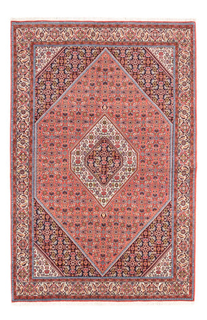 Persisk tæppe - Bijar - 243 x 170 cm - rød