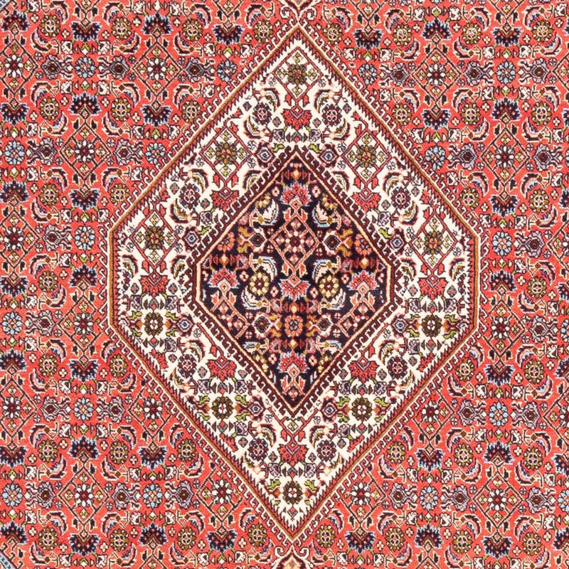 Persisk tæppe - Bijar - 243 x 170 cm - rød