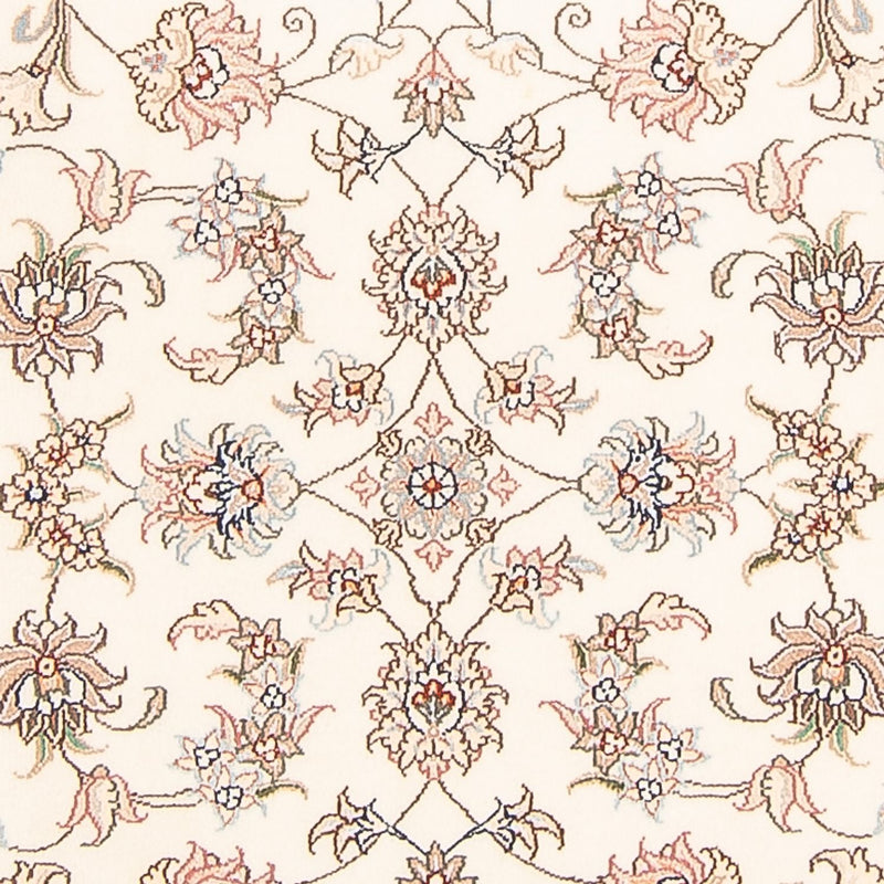 Løber Persisk tæppe - Tabriz - Royal - 298 x 91 cm - creme