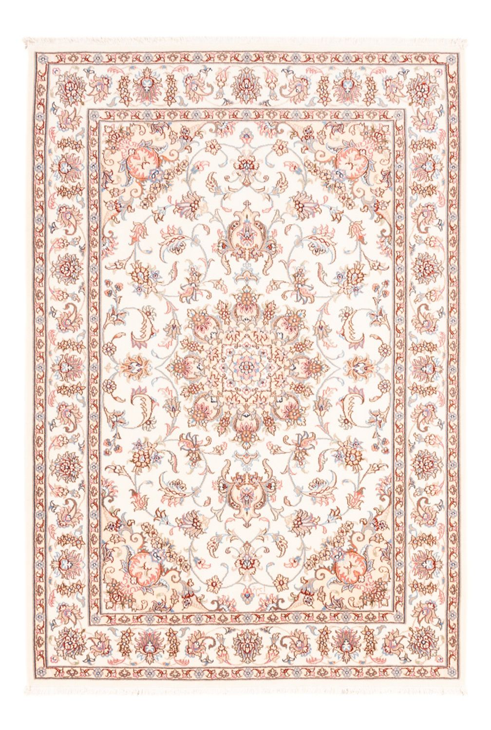 Persisk tæppe - Tabriz - 178 x 121 cm - creme