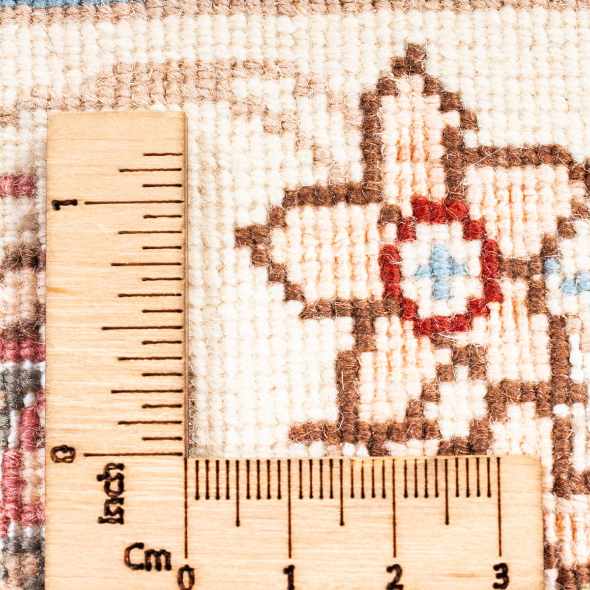 Persisk tæppe - Tabriz - 178 x 121 cm - creme