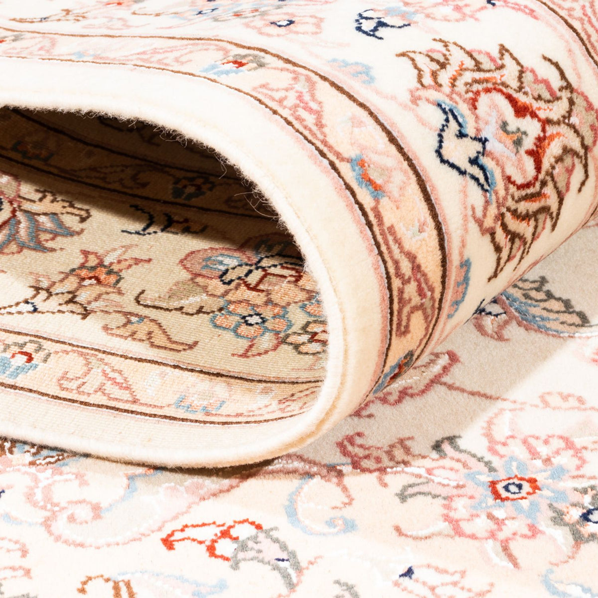 Persisk tæppe - Tabriz - 175 x 120 cm - creme