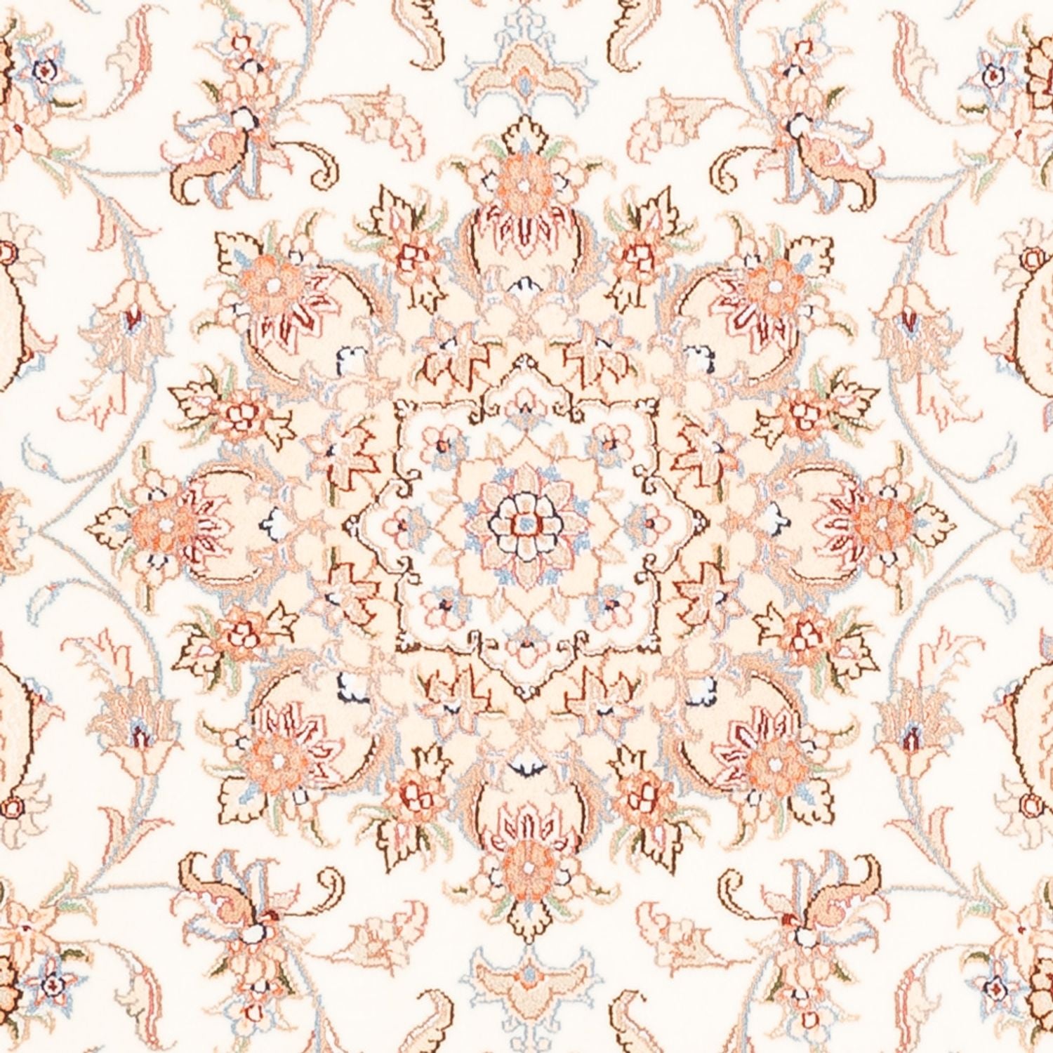 Persisk tæppe - Tabriz - 176 x 120 cm - creme