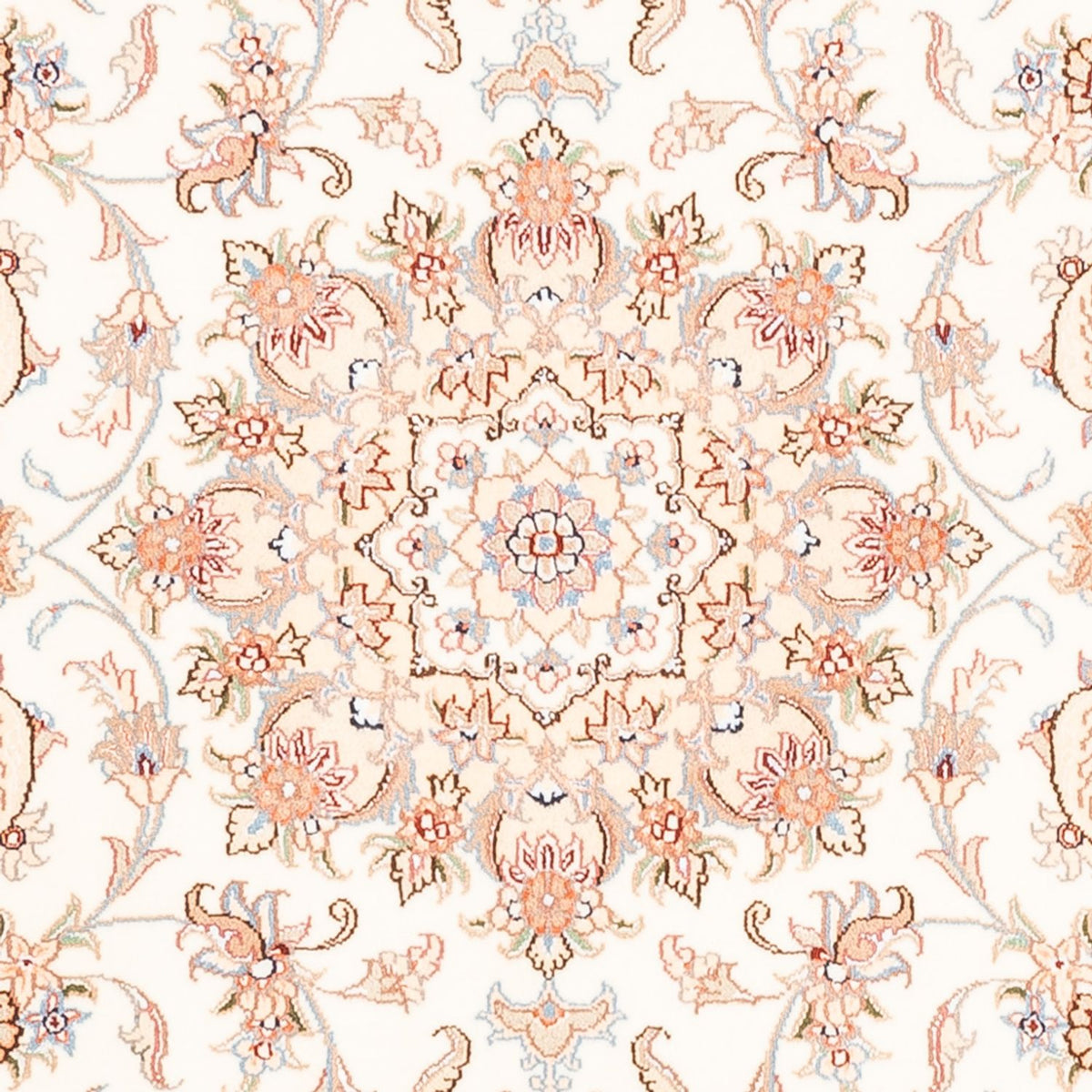 Persisk tæppe - Tabriz - 176 x 120 cm - creme