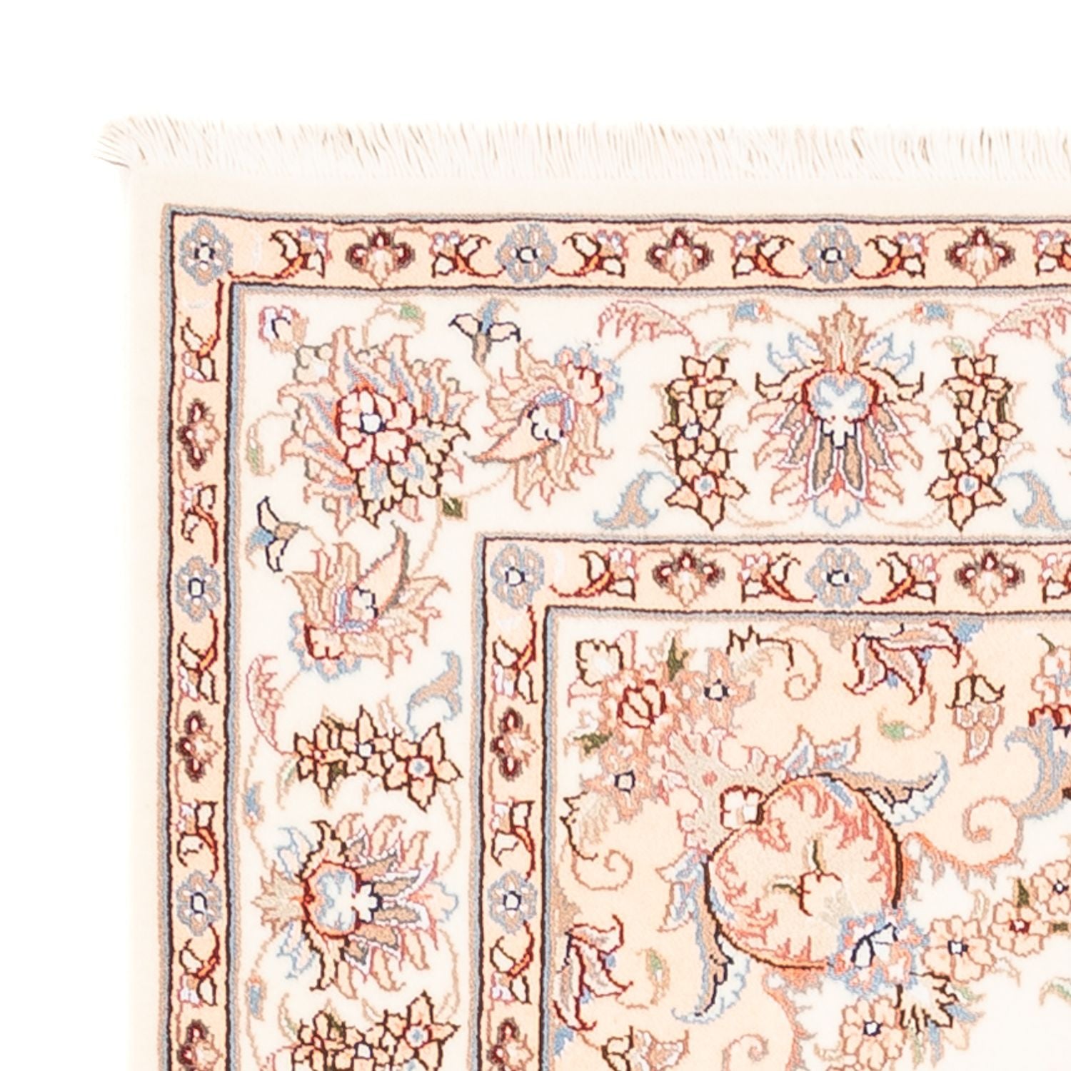 Persisk tæppe - Tabriz - 176 x 120 cm - creme