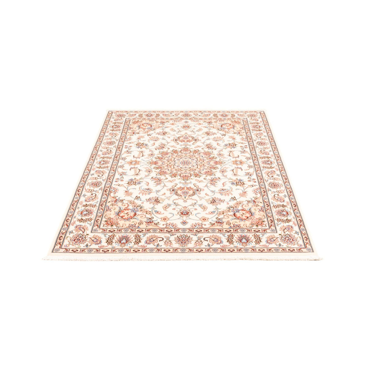 Persisk tæppe - Tabriz - 176 x 120 cm - creme