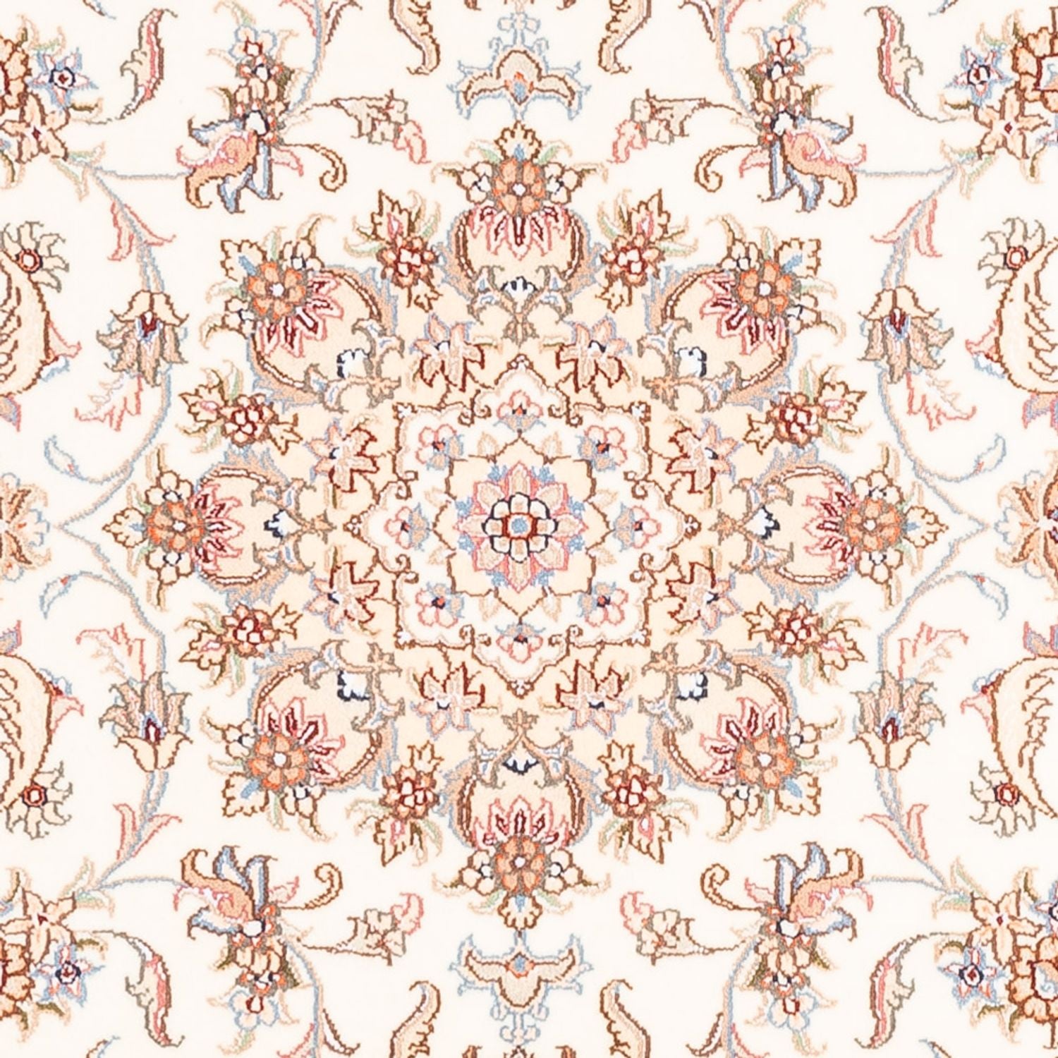 Persisk tæppe - Tabriz - 175 x 122 cm - creme