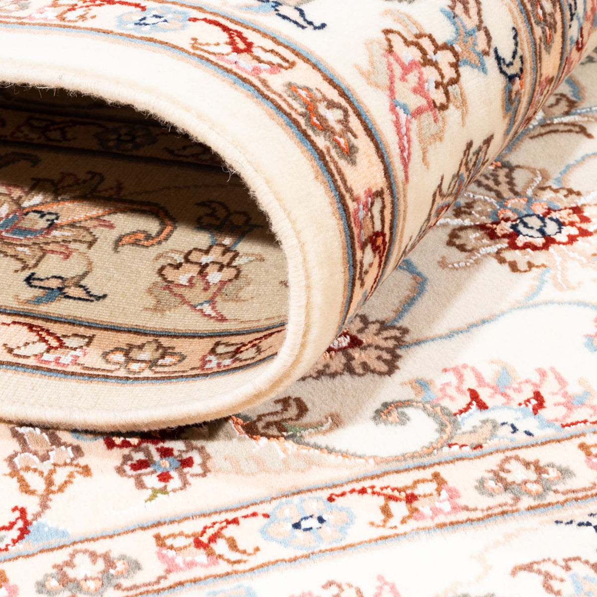 Persisk tæppe - Tabriz - 175 x 122 cm - creme