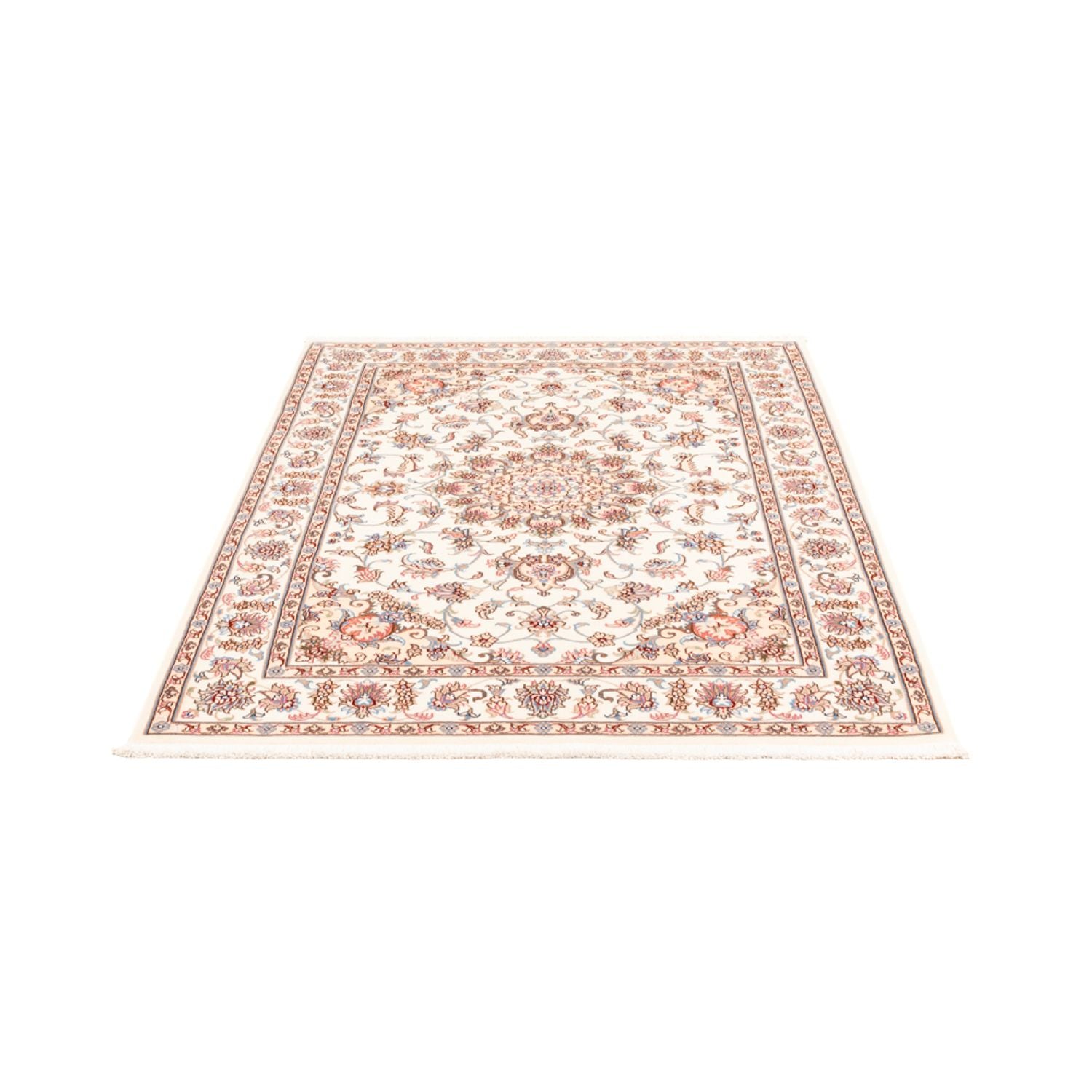 Persisk tæppe - Tabriz - 175 x 122 cm - creme