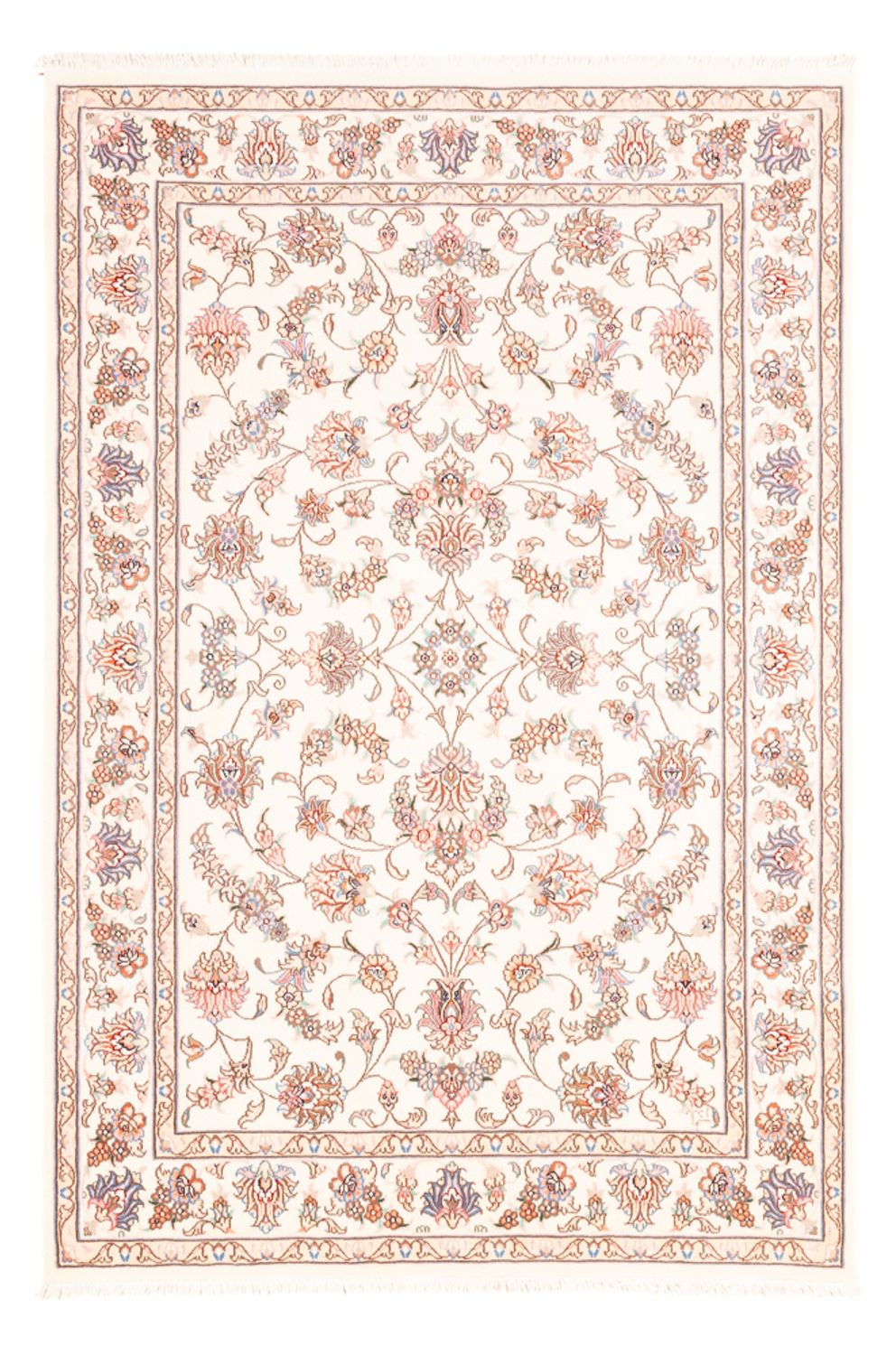 Persisk tæppe - Tabriz - 178 x 120 cm - creme