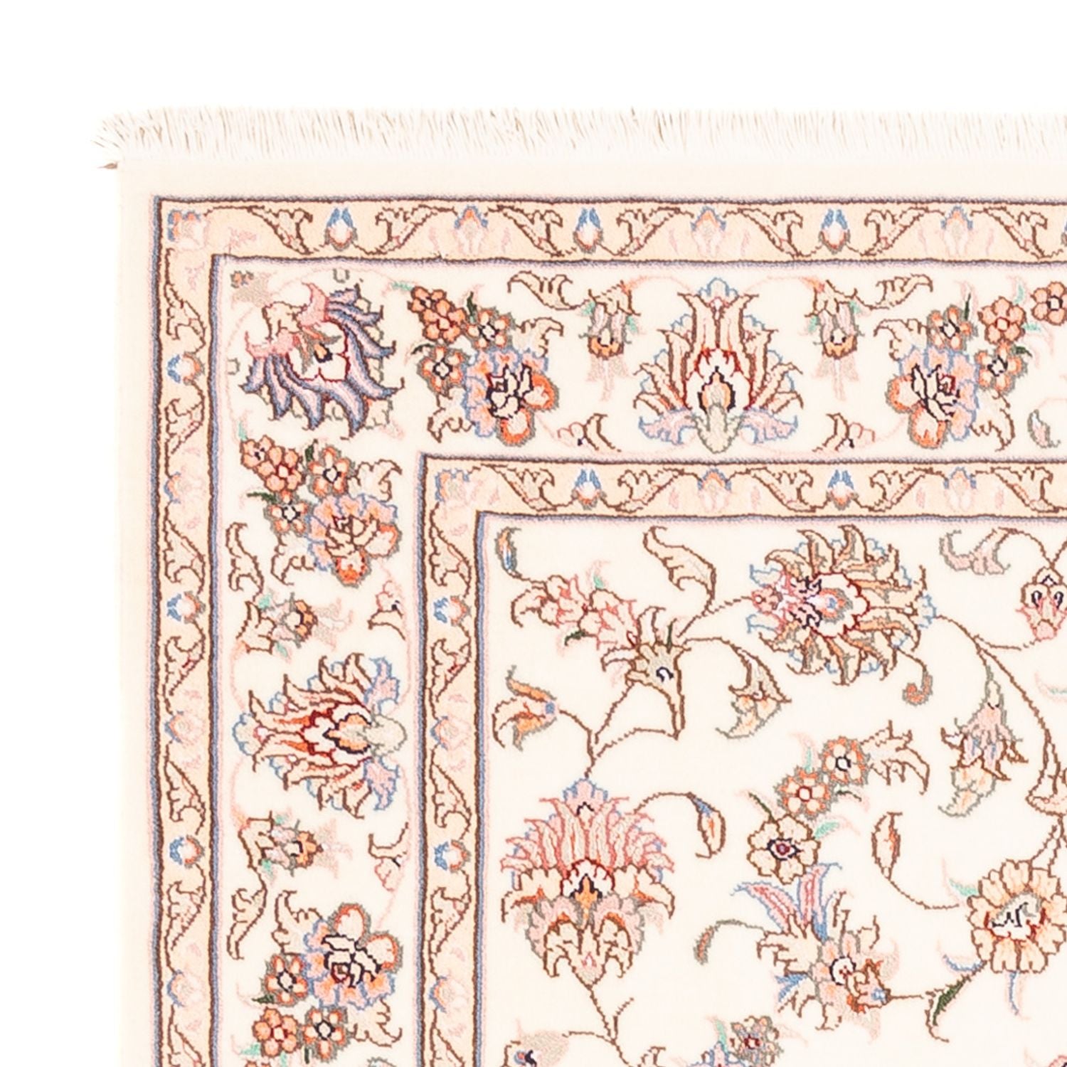 Persisk tæppe - Tabriz - 178 x 120 cm - creme