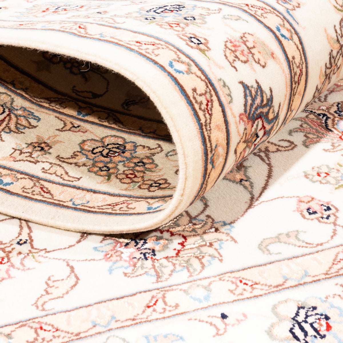 Persisk tæppe - Tabriz - 173 x 119 cm - creme