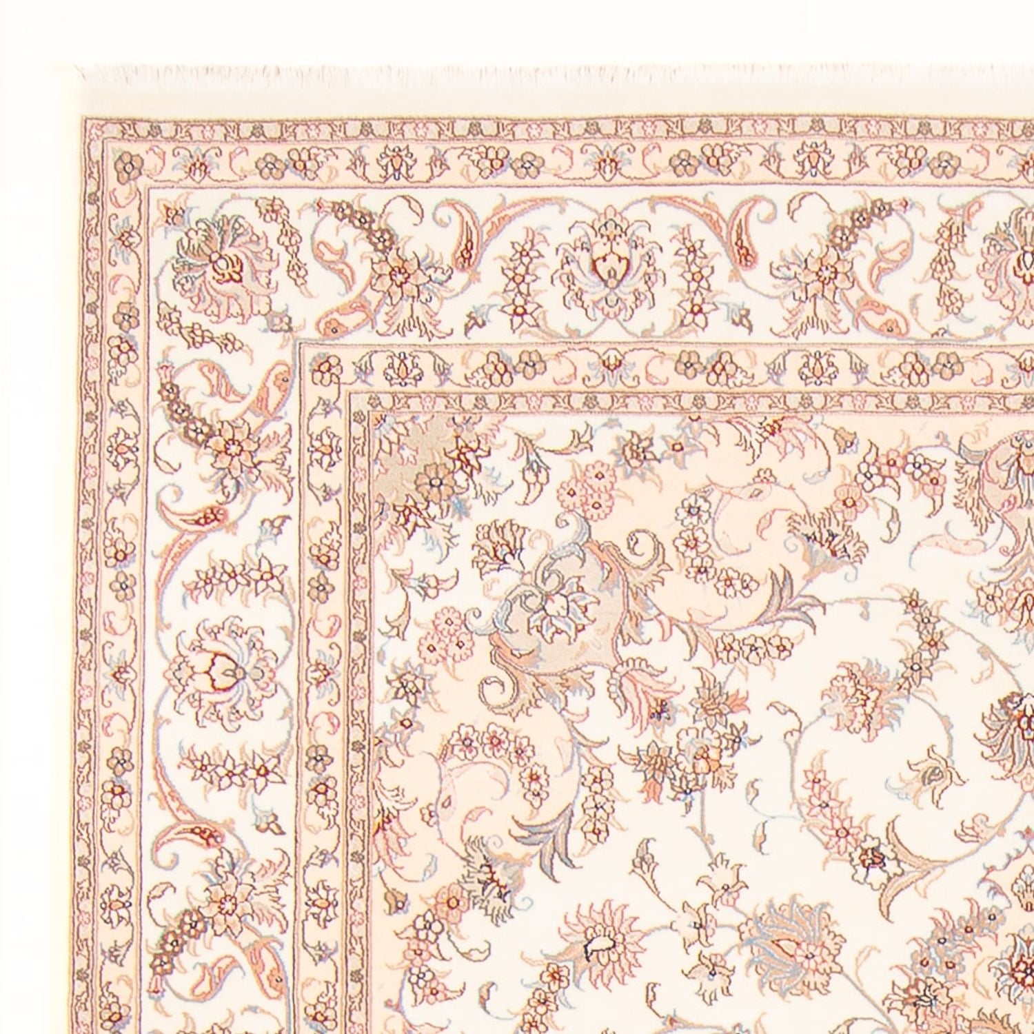 Persisk tæppe - Tabriz - Royal - 297 x 195 cm - creme