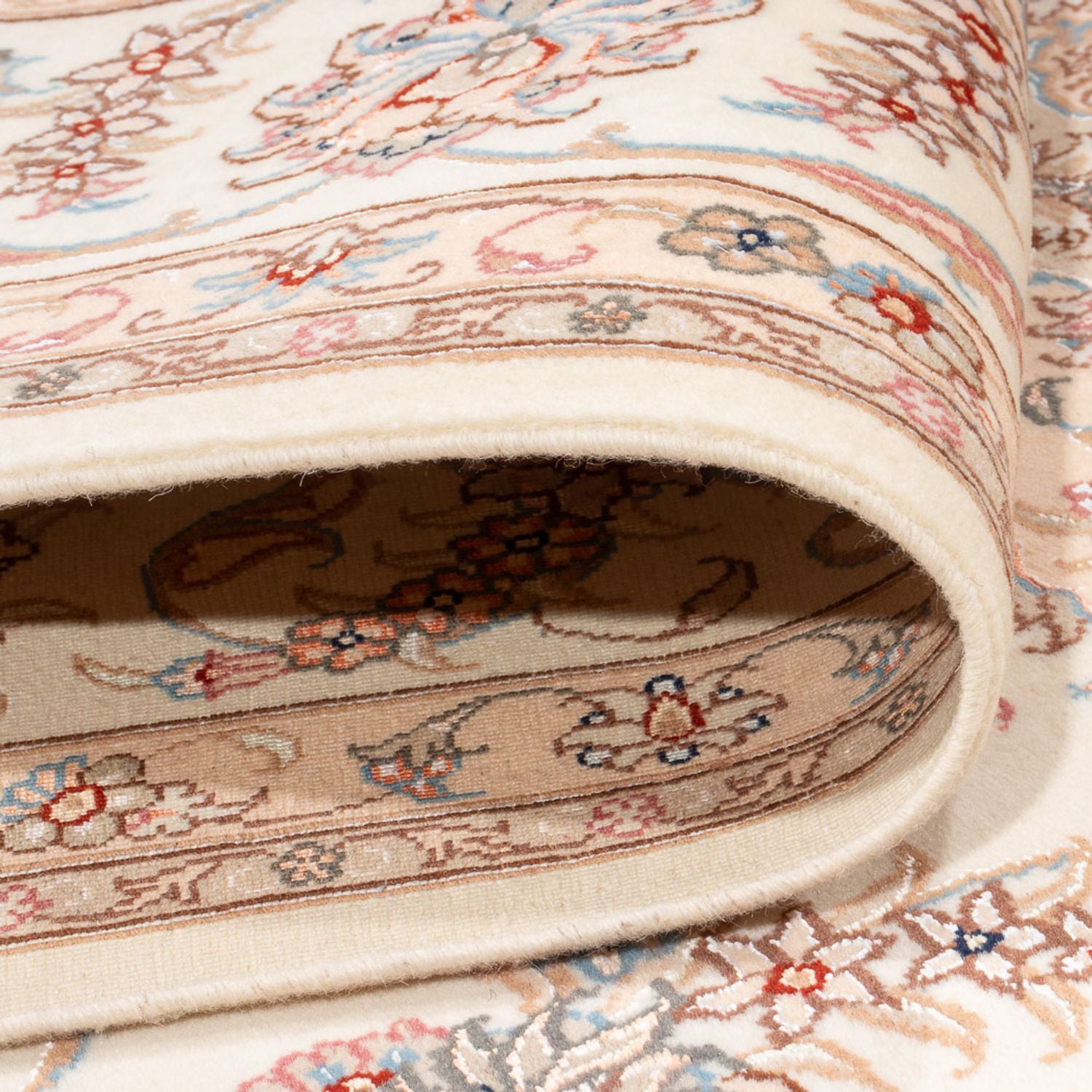 Persisk tæppe - Tabriz - Royal - 297 x 195 cm - creme