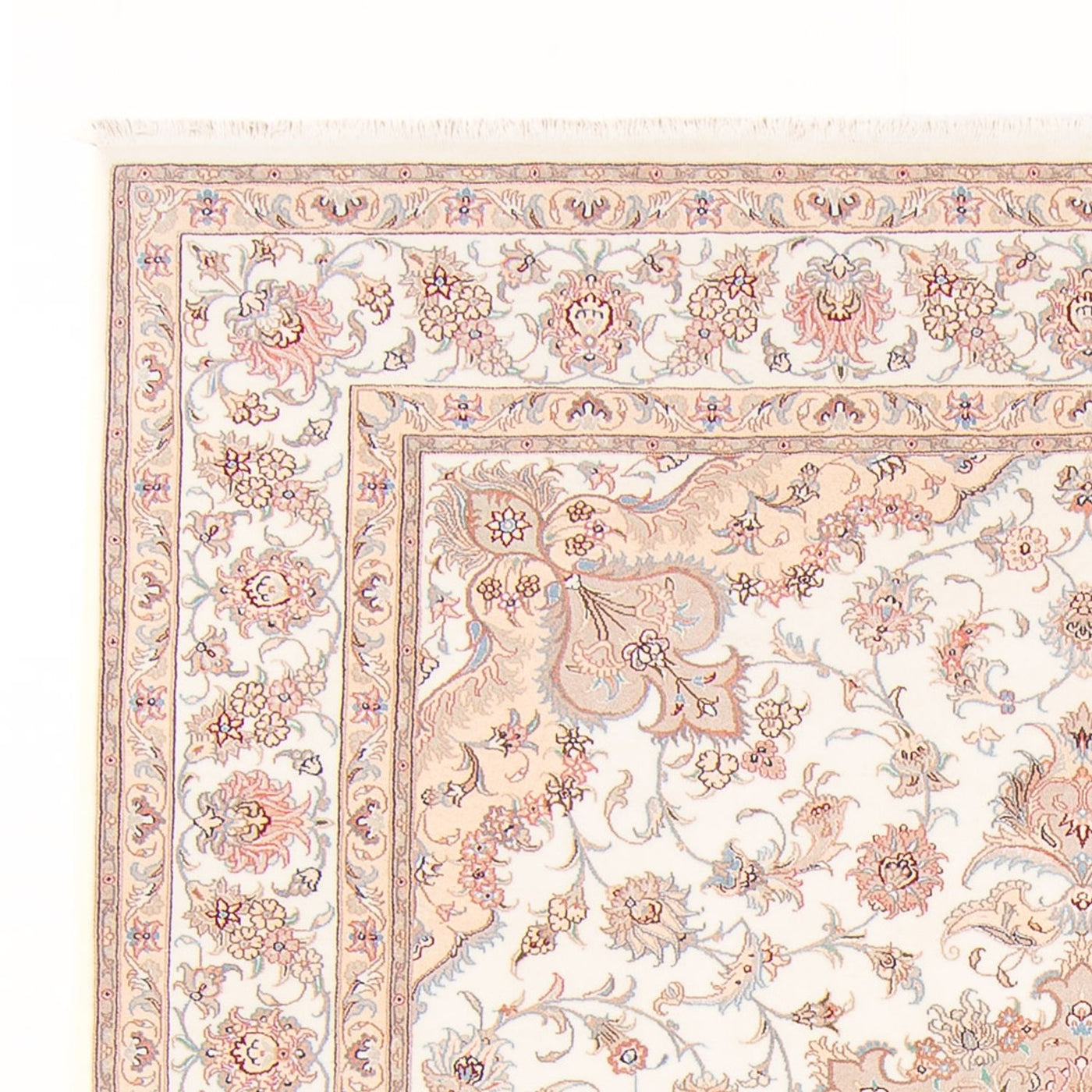 Tabriz - 50 Raj Tæppe 252x198cm - Persisk tæppe