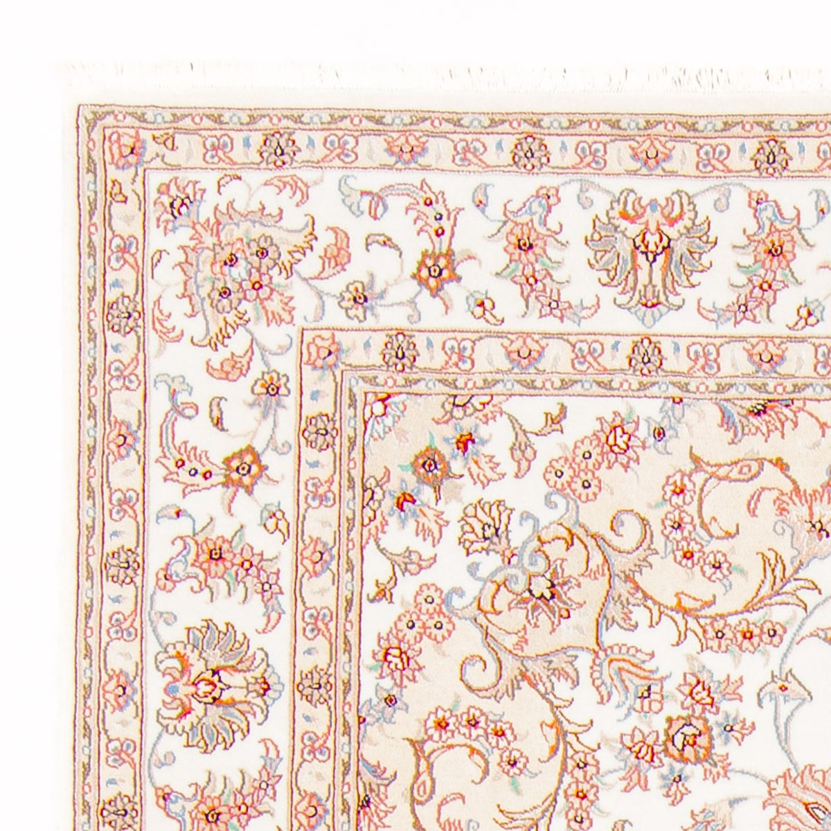 Persisk tæppe - Tabriz - Royal - 234 x 167 cm - creme