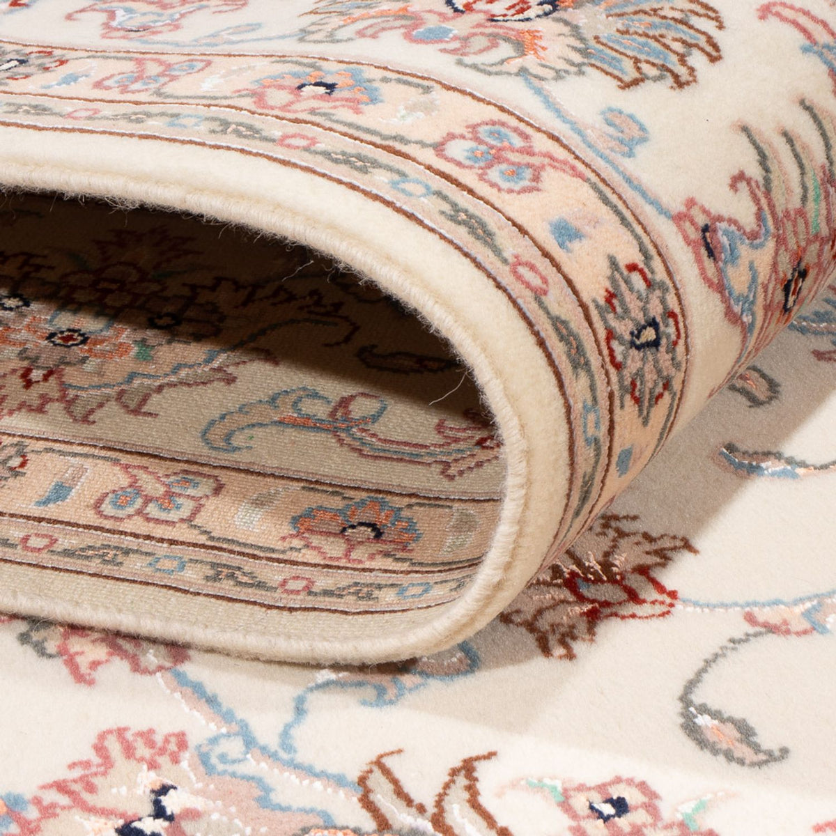 Persisk tæppe - Tabriz - Royal - 234 x 167 cm - creme