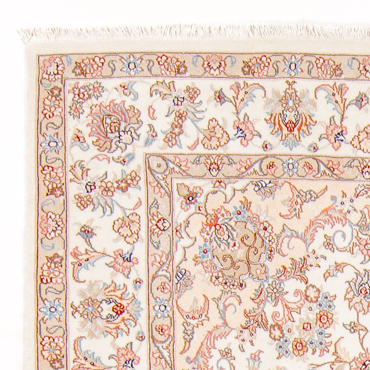 Persisk tæppe - Tabriz - Royal - 230 x 166 cm - creme