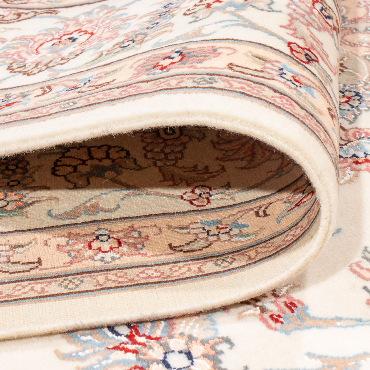 Persisk tæppe - Tabriz - Royal - 257 x 197 cm - creme