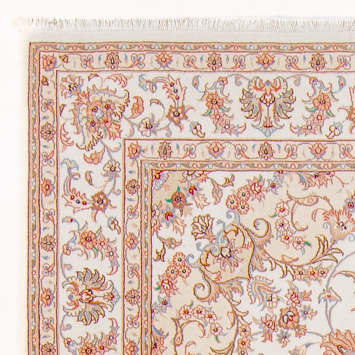 Persisk tæppe - Tabriz - Royal - 236 x 170 cm - creme