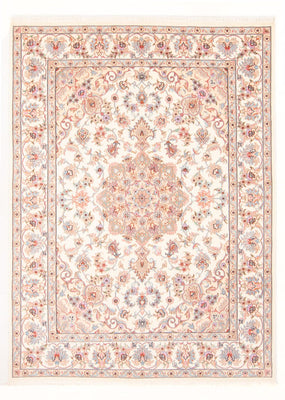 Persisk tæppe - Tabriz - Royal - 207 x 149 cm - creme