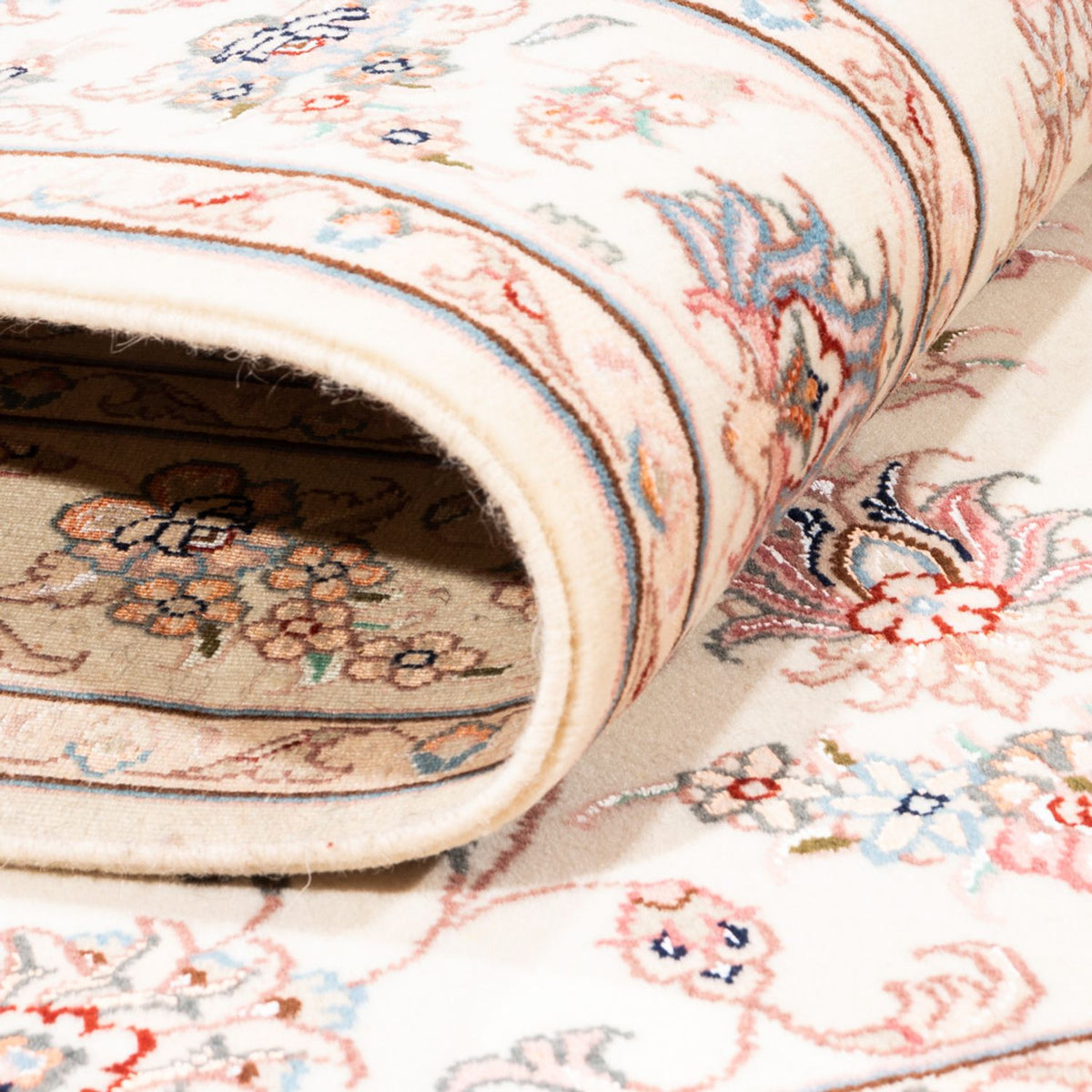 Persisk tæppe - Tabriz - 179 x 118 cm - choco