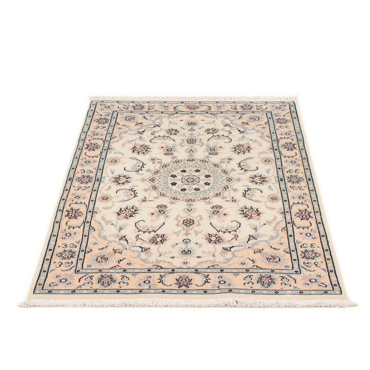 Persisk tæppe - Nain - Premium - 120 x 81 cm - creme