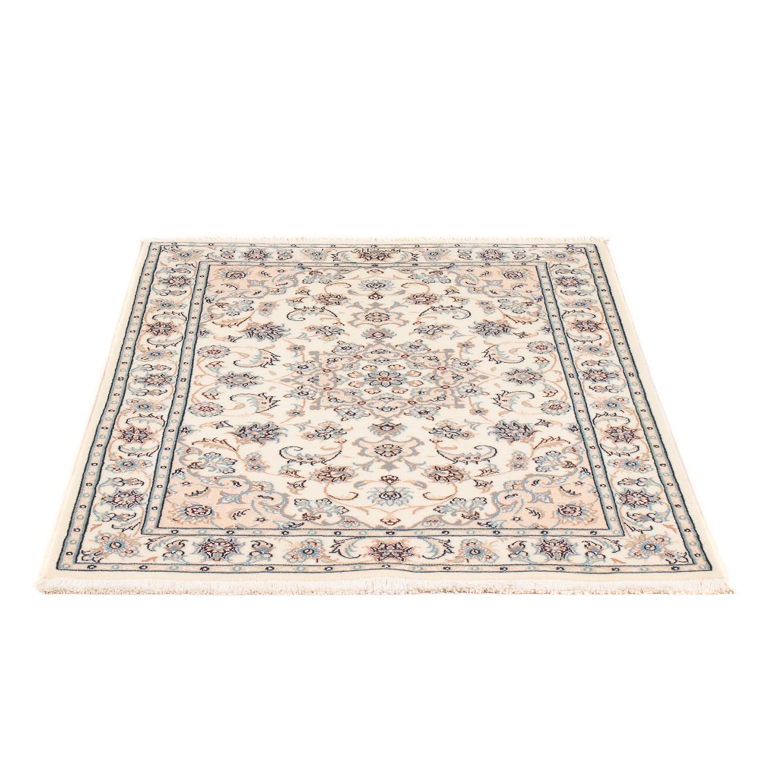 Persisk tæppe - Nain - Premium - 120 x 80 cm - creme