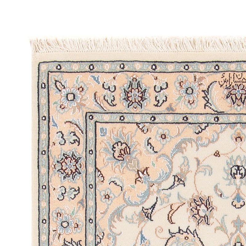 Persisk tæppe - Nain - Premium - 120 x 78 cm - creme